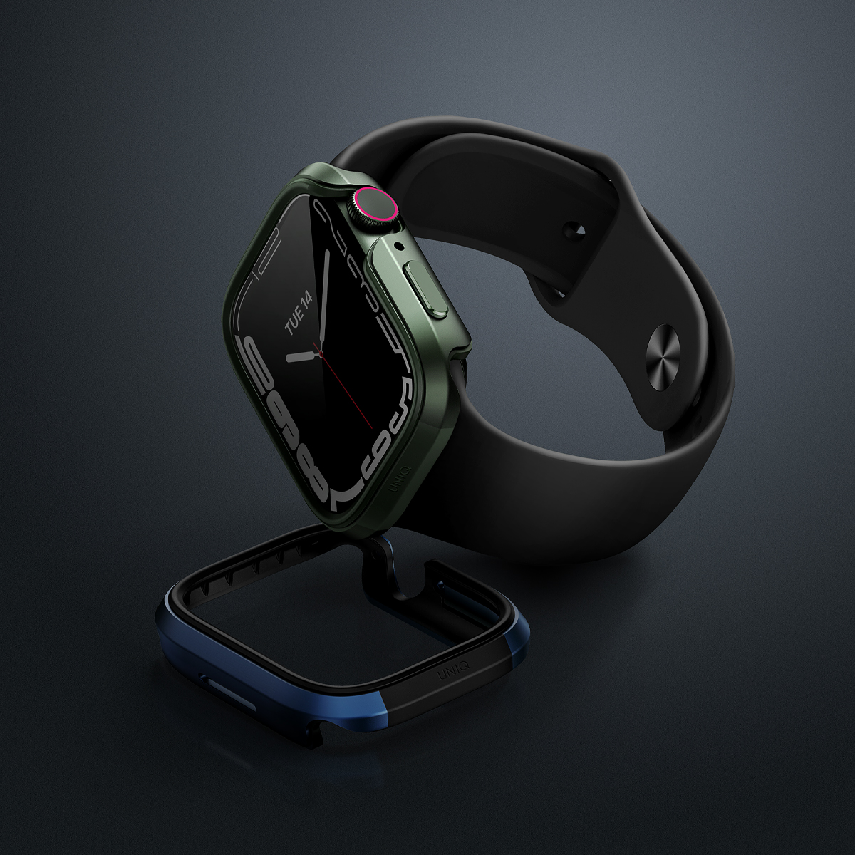Case Ốp Apple Watch UNIQ Valencia (40/41mm) dành cho Apple Watch Series 4,5,6,7, SE- Hàng chính hãng