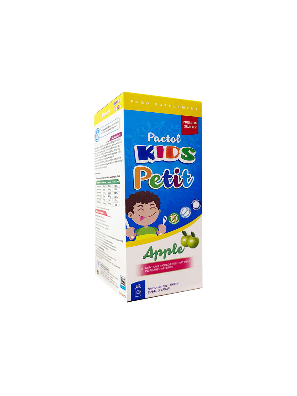 Pactol Kids Petit Syrup - Giúp Trẻ Ăn Ngon Miệng & Tăng Cân 1