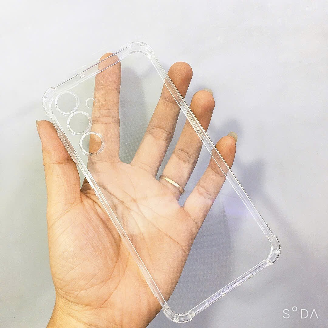 Ốp lưng cho Samsung A16 5G dẻo trong TPU chống sốc 4 góc cạnh, bảo vệ camera ( hàng chính hãng)