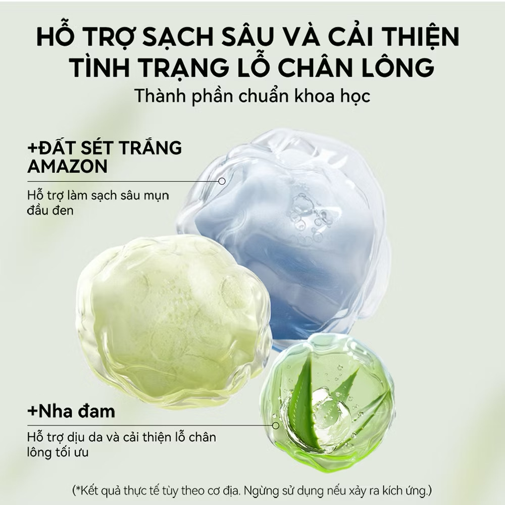 Gel Lột Mụn Nha Đam OKESHOP 30ml - Giải Pháp Loại Bỏ Mụn Đầu Đen - Mụn Cám - Bạ Nhờn - Làm Sạch Sâu Và Thu Nhỏ Lỗ Chân Lông