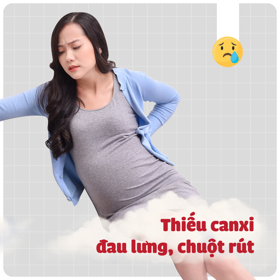 Đau lưng khi mang thai