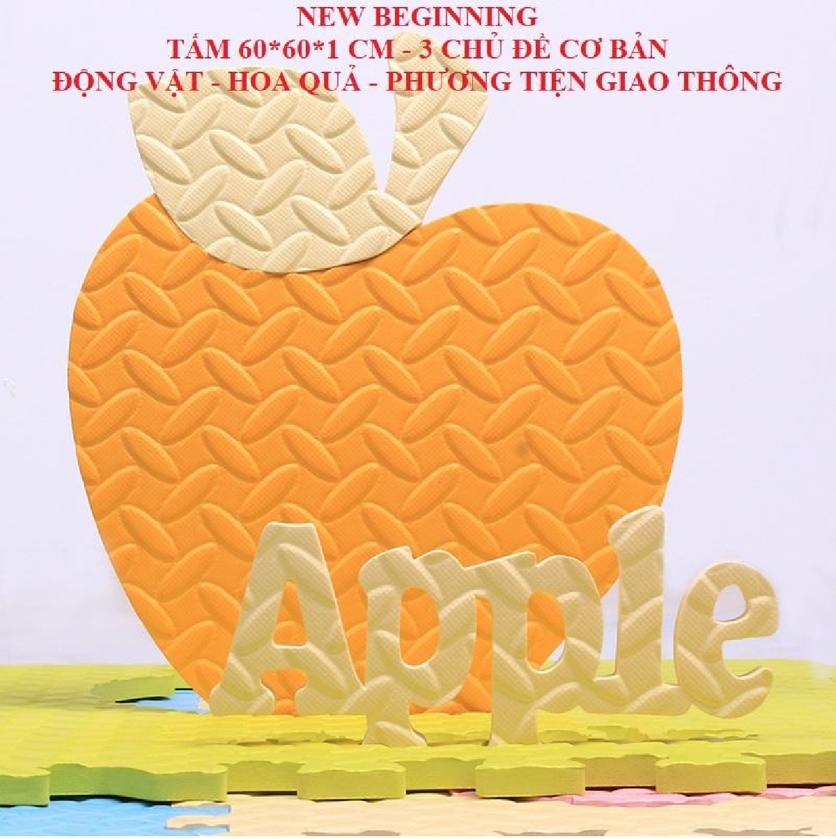 Tấm thảm chơi xếp hình EVA xếp hình lồng vào nhau thân thiện với môi trường dành cho trẻ em để tập bò.
