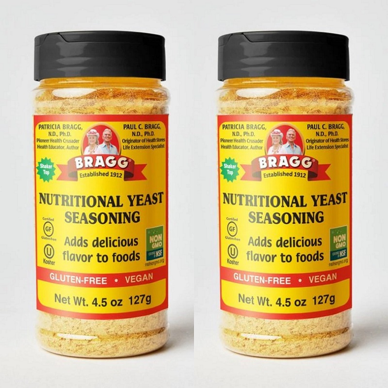 Combo 2 hộp Men Dinh Dưỡng Bragg Nutritional Yeast 127g