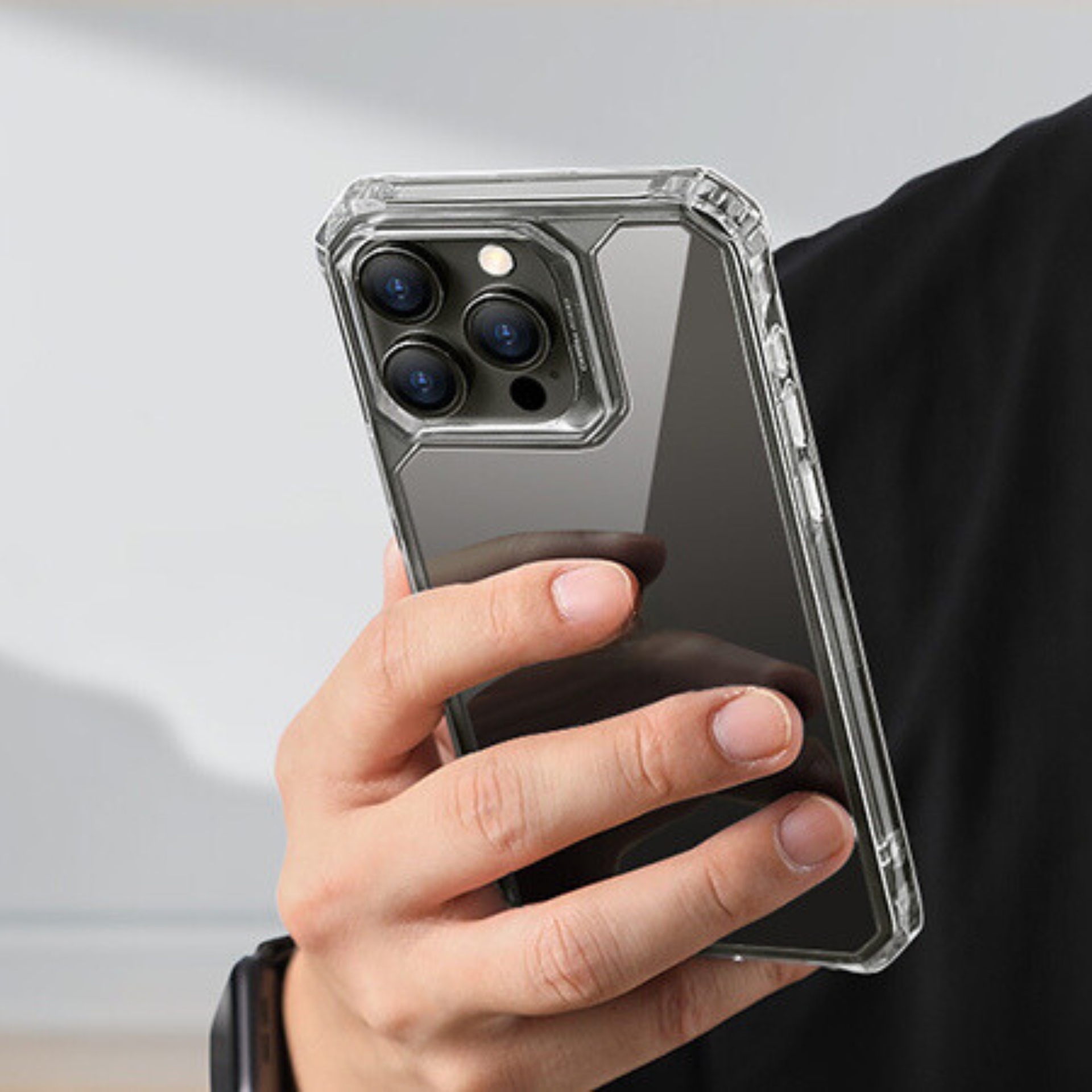 Ốp Lưng Dành Cho iPhone 15 ProMax/ iPhone 15 Pro/ iPhone 15 Plus/ iphone 15 ESR Air Armor Clear Case _ Hàng chính hãng 