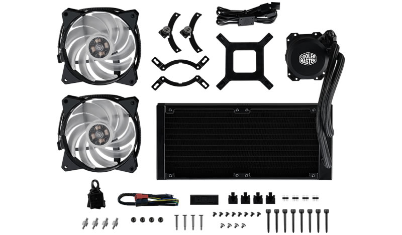 Bộ Tản Nhiệt CPU CoolerMaster Ice God 240RGB