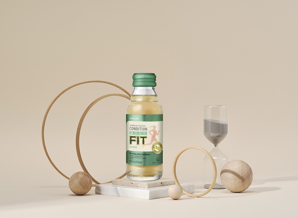 Nước Uống Hỗ Trợ Giảm Cân Hiệu Quả, Tăng Miễn Dịch,  CONDITION Body Fit inno.N, Chống Lão Hóa Da (100ml x 1 chai, 10 chai )