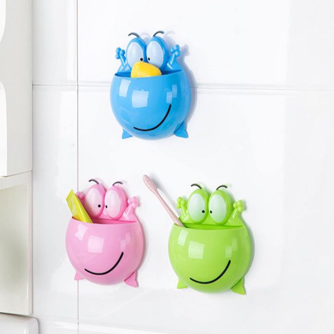 Combo dụng cụ đựng vật dụng hình ếch đa năng + máy tạo 3 kiểu tóc thời trang sành điệu 