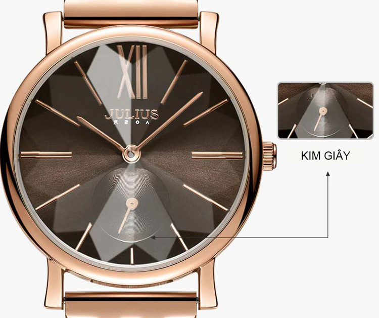 Đồng Hồ Nữ Dây Thép Julius JA-1144C