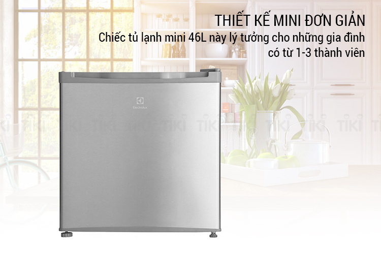 Tủ Lạnh Mini Electrolux EUM0500SB (46L) - Hàng chính hãng