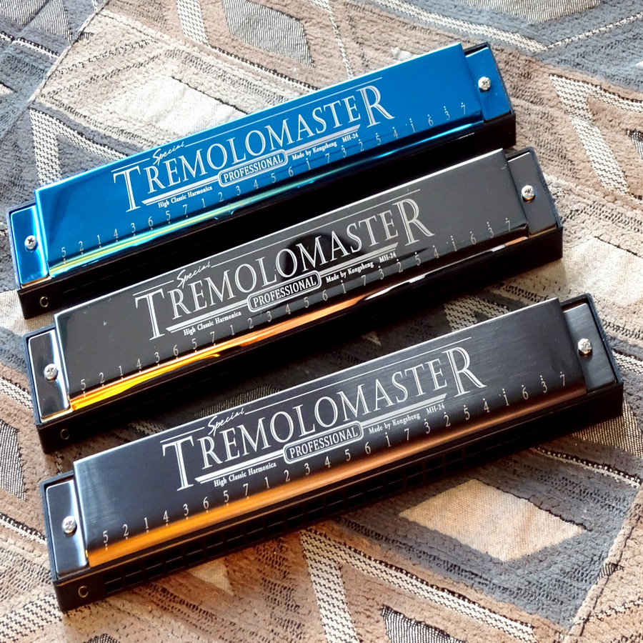 kèn harmonica tremolo 24 lỗ