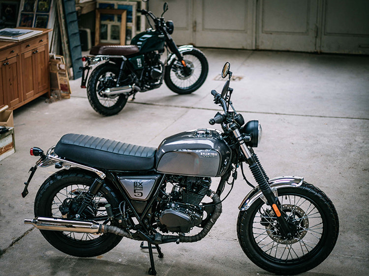 Xe Brixton Classic BX125 (Xám)