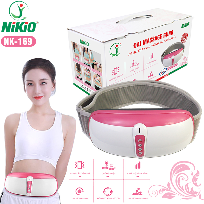 đai massage bụng Nikio NK-169