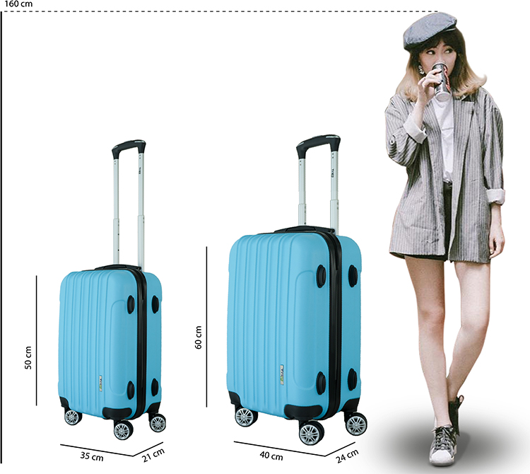 Vali Trip P603 - Xanh Ngọc
