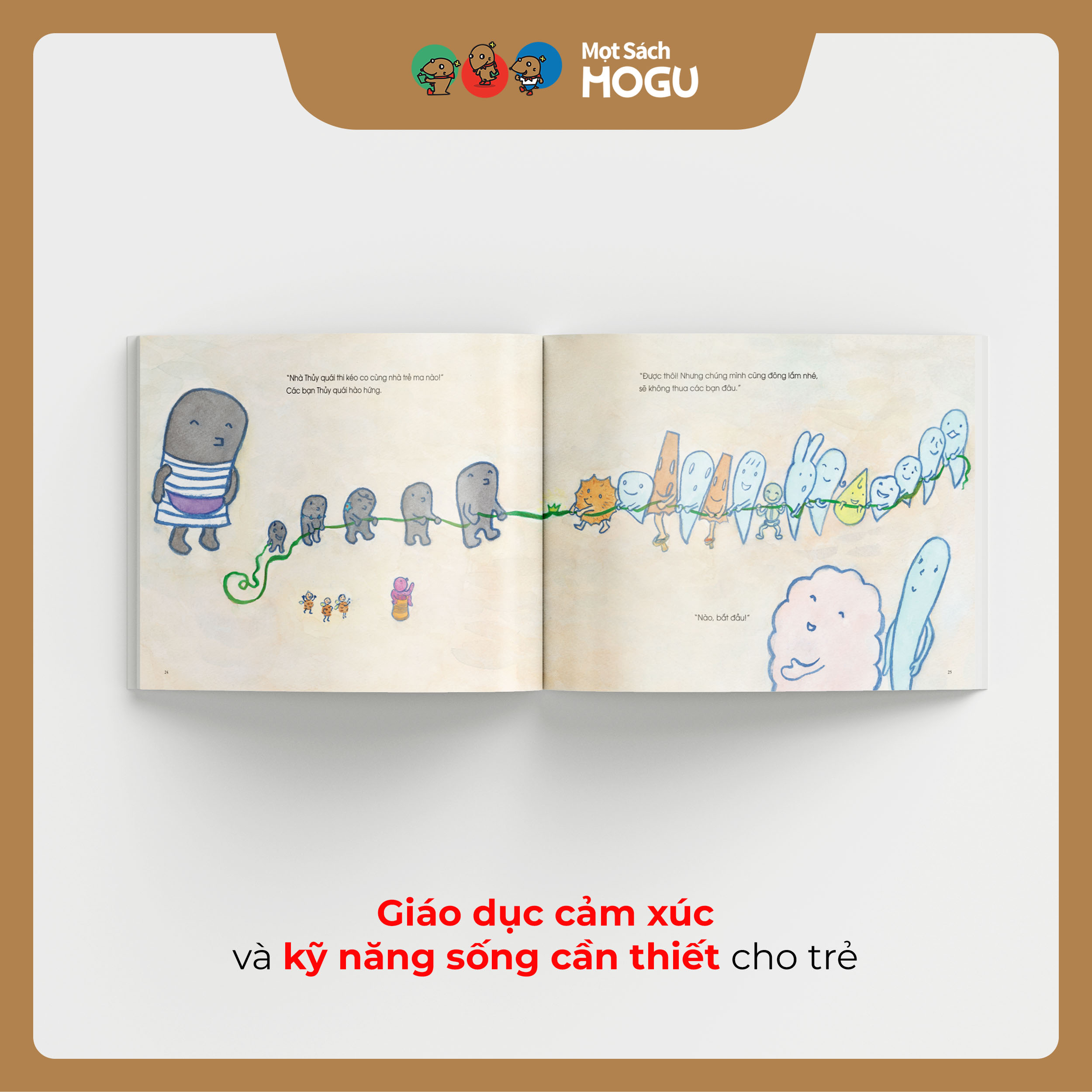 Truyện Ehon bé 3-4-5 tuổi - Bộ 4 cuốn Bé ma đáng yêu