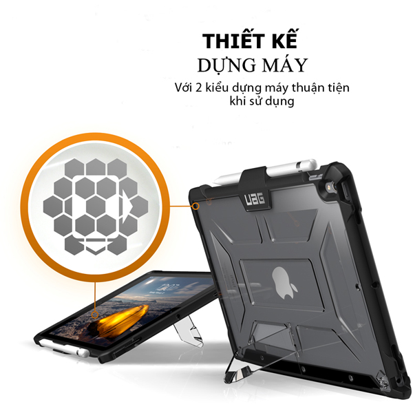 Ốp lưng iPad 9.7 2018/2017 UAG Plasma