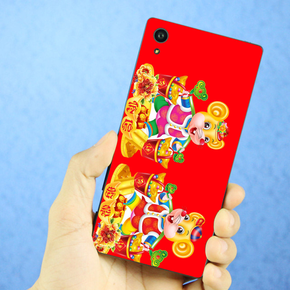 Ốp lưng điện thoại Sony Xperia Z5 - Chuột thần tài 09 MS CTT09