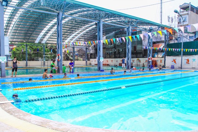 HN - 03 lượt bơi tại Hệ thống Bể bơi Bốn Mùa Olympia