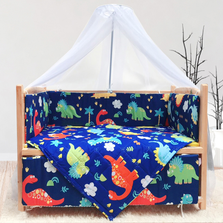 Cũi cho bé - Combo cũi gỗ Sồi Goldcat