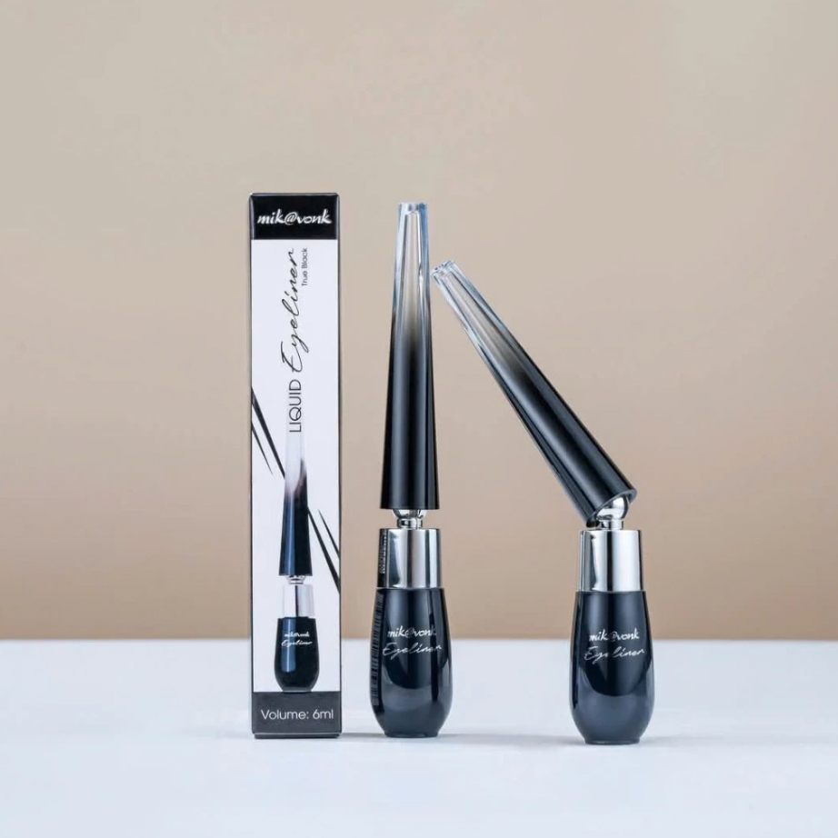 Kẻ mắt nước Mik@vonk siêu đen không lem không trôi Hàn Quốc 3.5ml tặng kèm móc khóa