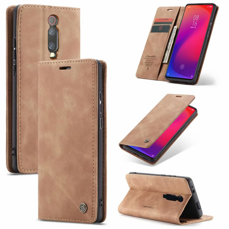 bao da bò thật dạng ví dành cho xiaomi redmi mi 9t hàng chính hãng caseme 17