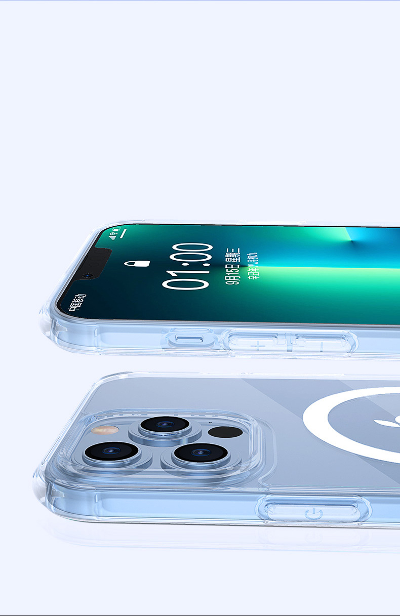 Ốp Lưng Hybrid MagFit Từ Tính Dành Cho iPhone 14 / iPhone 14 Plus / iPhone 14 Pro / iPhone 14 Pro Max - Hàng Chính Hãng LEEU DESIGN