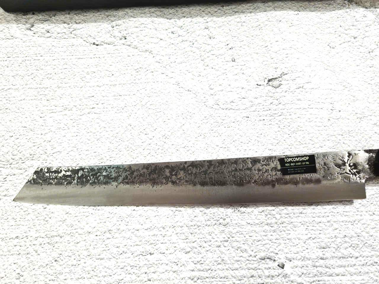 DAO BẾP SASHIMI MẶT HOA VĂN MÃ N4