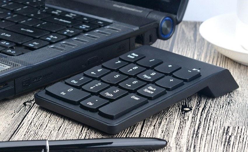 Bàn phím số không dây cho laptop Mini Number Keyboard 3