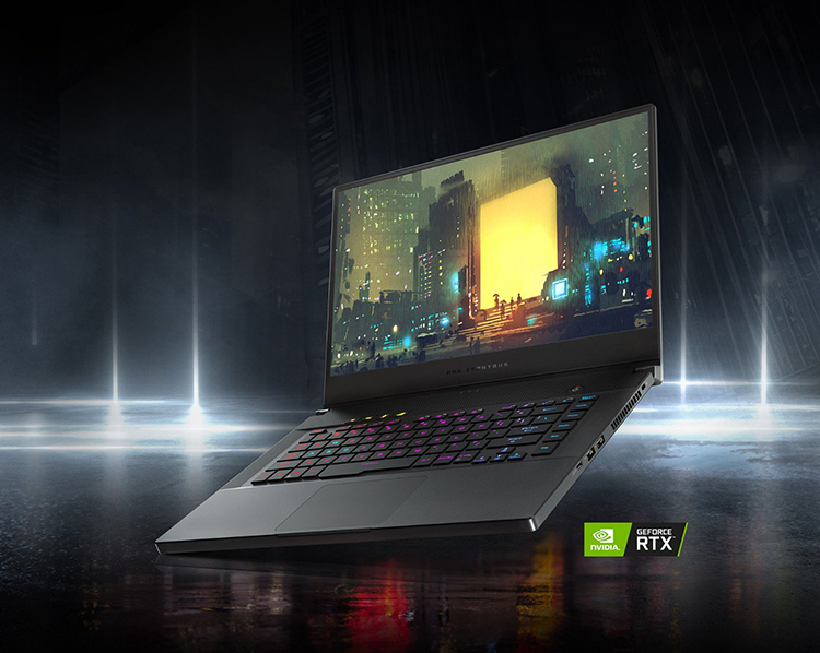 Laptop Asus ROG Zephyrus M GU502GU-ES014T Core i7-9750H/ GTX 1660Ti 6GB/ Win10 (15.6 IPS 144Hz) - Hàng Chính Hãng