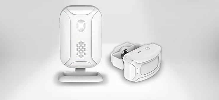 Chuông Cửa Cảm Biến Hồng Ngoại Gangqi SF20R – Chào Khách Hàng, Chống Trộm, Báo Động