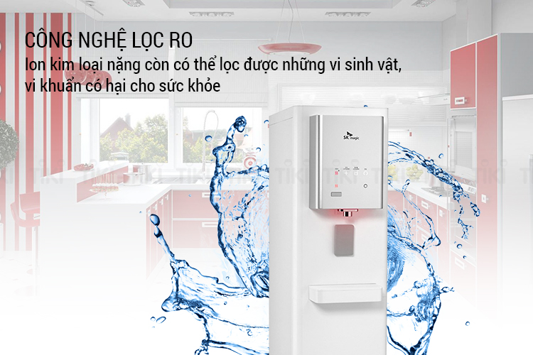 Máy Lọc Nước Nóng Lạnh SK MAGIC WPU-B400F - Hàng Chính Hãng