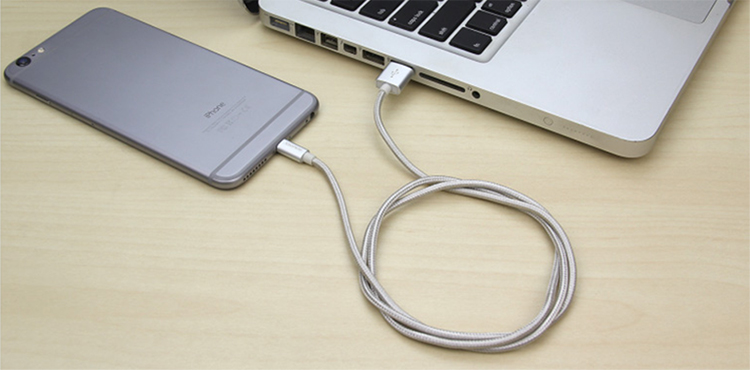 Cáp Sạc iPhone/iPad Romoss Lightning Cao Cấp Cable CB12N - Hãng Phân Phối Chính Thức