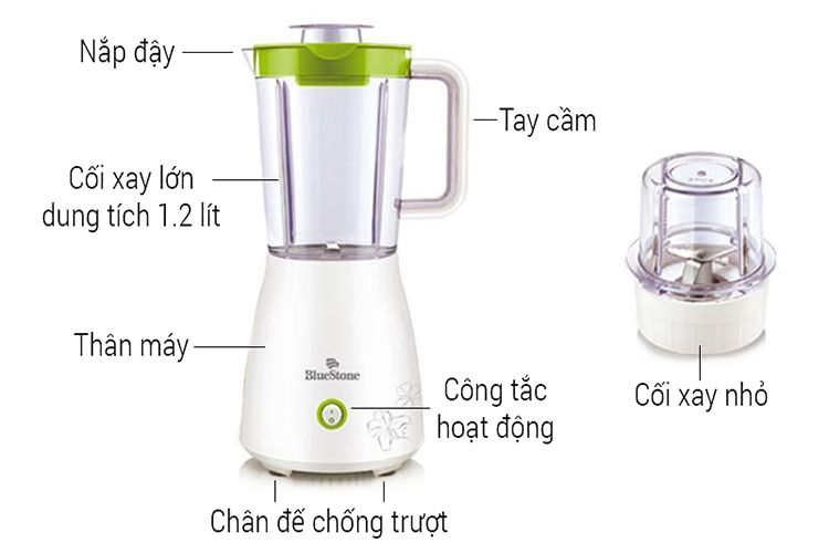 Máy Xay Sinh Tố BLUESTONE BLB-5311 - Hàng chính hãng Máy Xay Sinh Tố BLUESTONE BLB-5311 - Hàng chính hãng