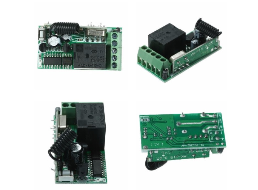433Mhz DC 12V Universal RF Remote Control Switch Relay Receiver Module Mini 1CH Wireless Control Switch + 5PCS RF 433 Mhz Transmit 433Mhz DC 12V Universal RF Remote Control Switch Relay Receiver Module Mini 1CH Wireless Control Switch + 5PCS RF 433 Mhz Transmit