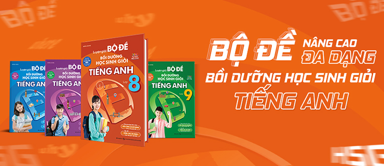 Combo 4 Cuốn: Luyện Giải Bộ Đề Bồi Dưỡng Học Sinh Giỏi Tiếng Anh THCS
