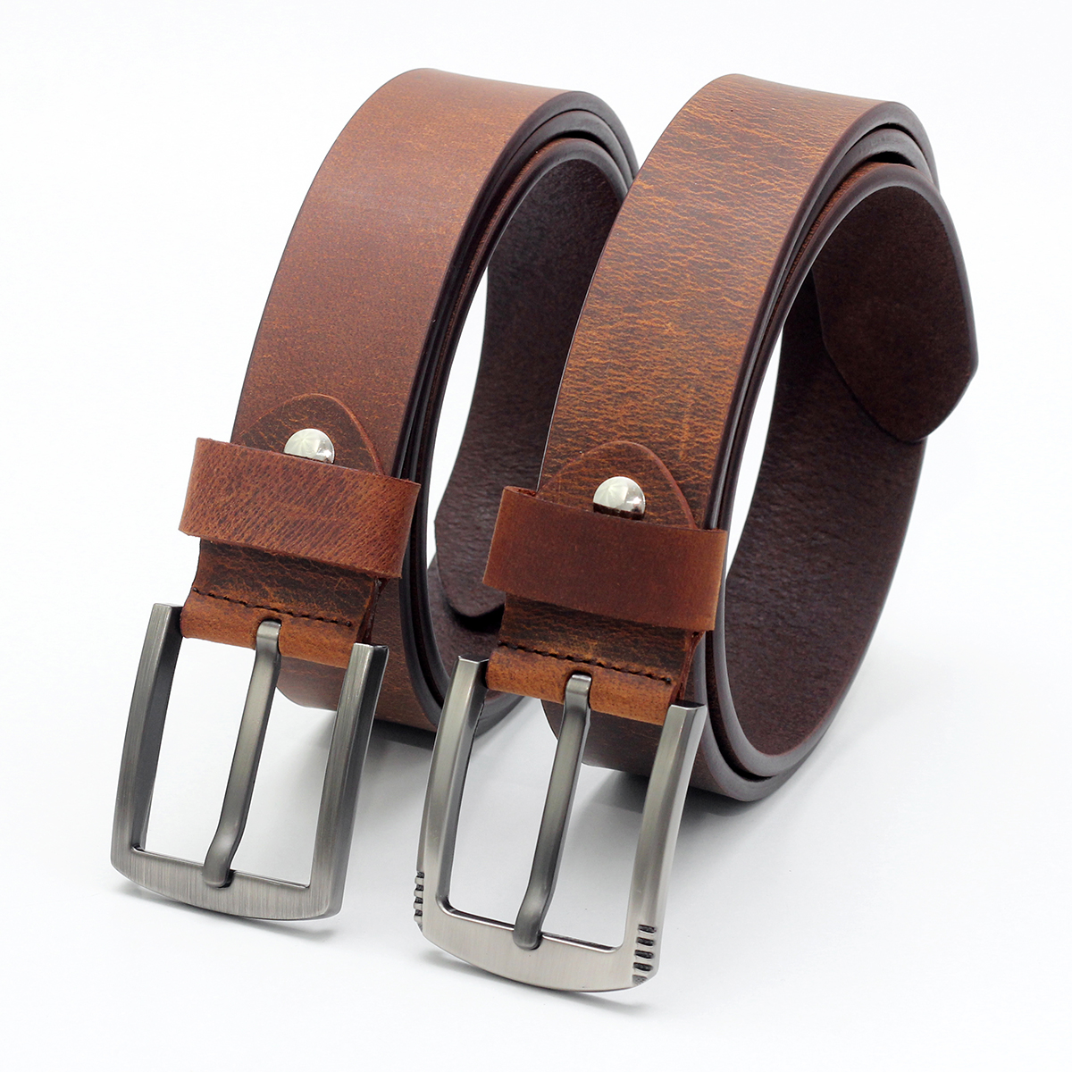 Thắt lưng nam da bò AT Leather - S4k02 - Da bò sáp
