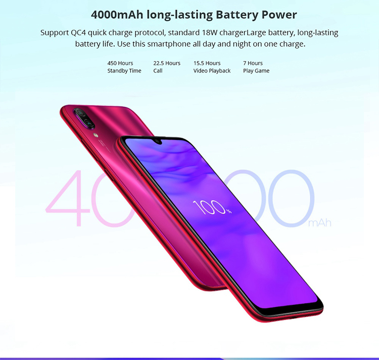 Xiaomi Redmi Note 7 Pro 128GB Ram 6GB - Hàng Nhập Khẩu Xiaomi Redmi Note 7 Pro 128GB Ram 6GB - Hàng Nhập Khẩu