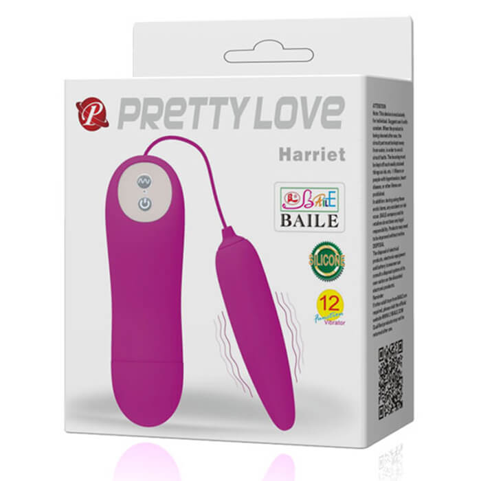 Trứng Rung PRETTYLOVE HARRIET 12 Chế Độ Siêu Rung