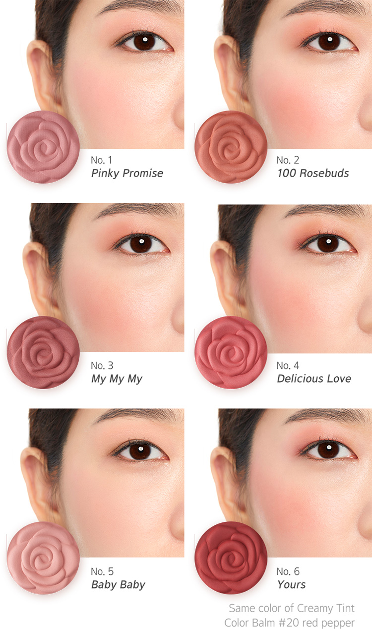 Phấn má Mamonde Flower Pop Blusher 8g