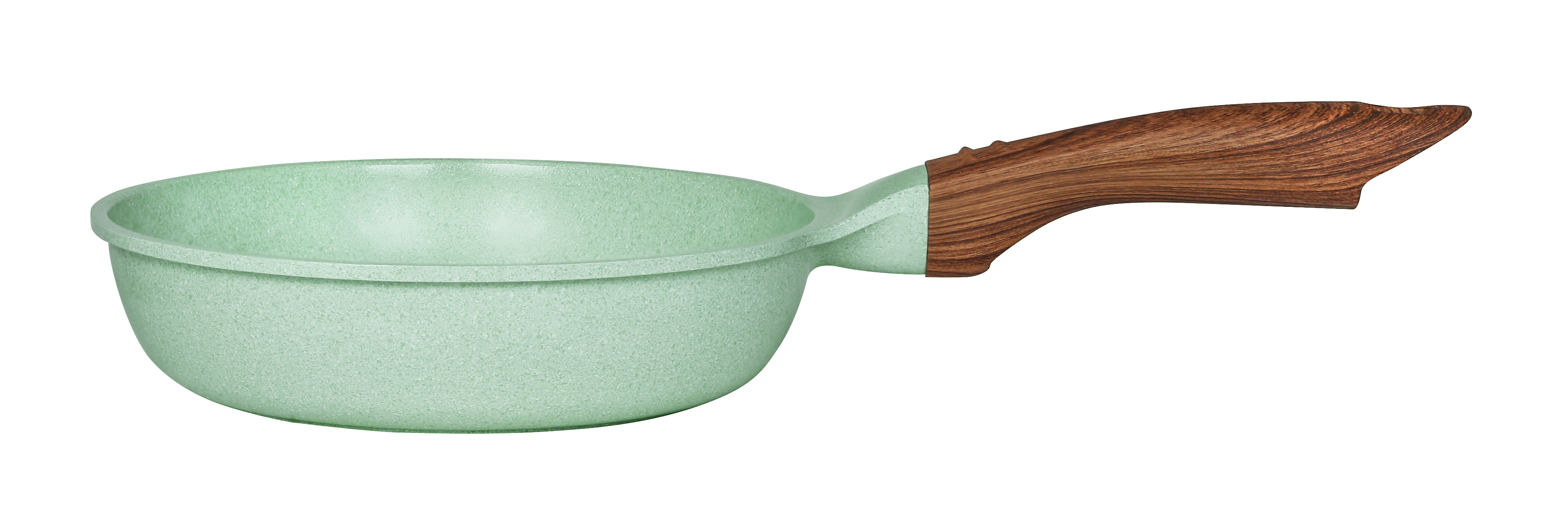 Chảo đúc đáy từ chống dính men đá ceramic xanh ngọc 28 cm Green Cook GCP06-28IH công nghệ Hàn Quốc - Hàng chính hãng