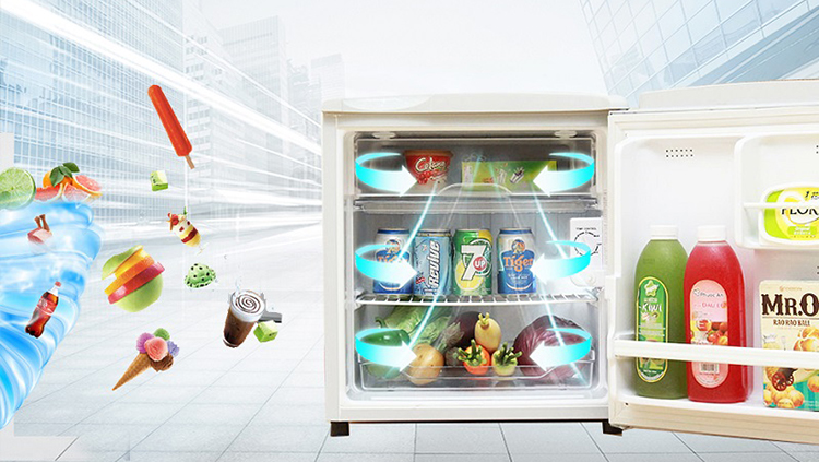 Tủ lạnh mini 50L bảo quản thực phẩm