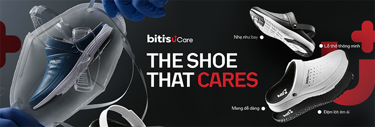 Giày Thể Thao Nữ Biti's Ucare - The shoe  that care - Giày chuyên dụng y tế