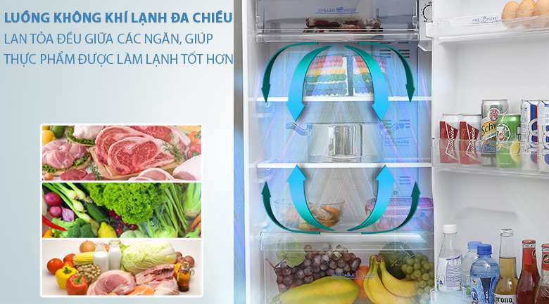 Tủ Lạnh Inverter Aqua AQR-I209DN-DC (186L)