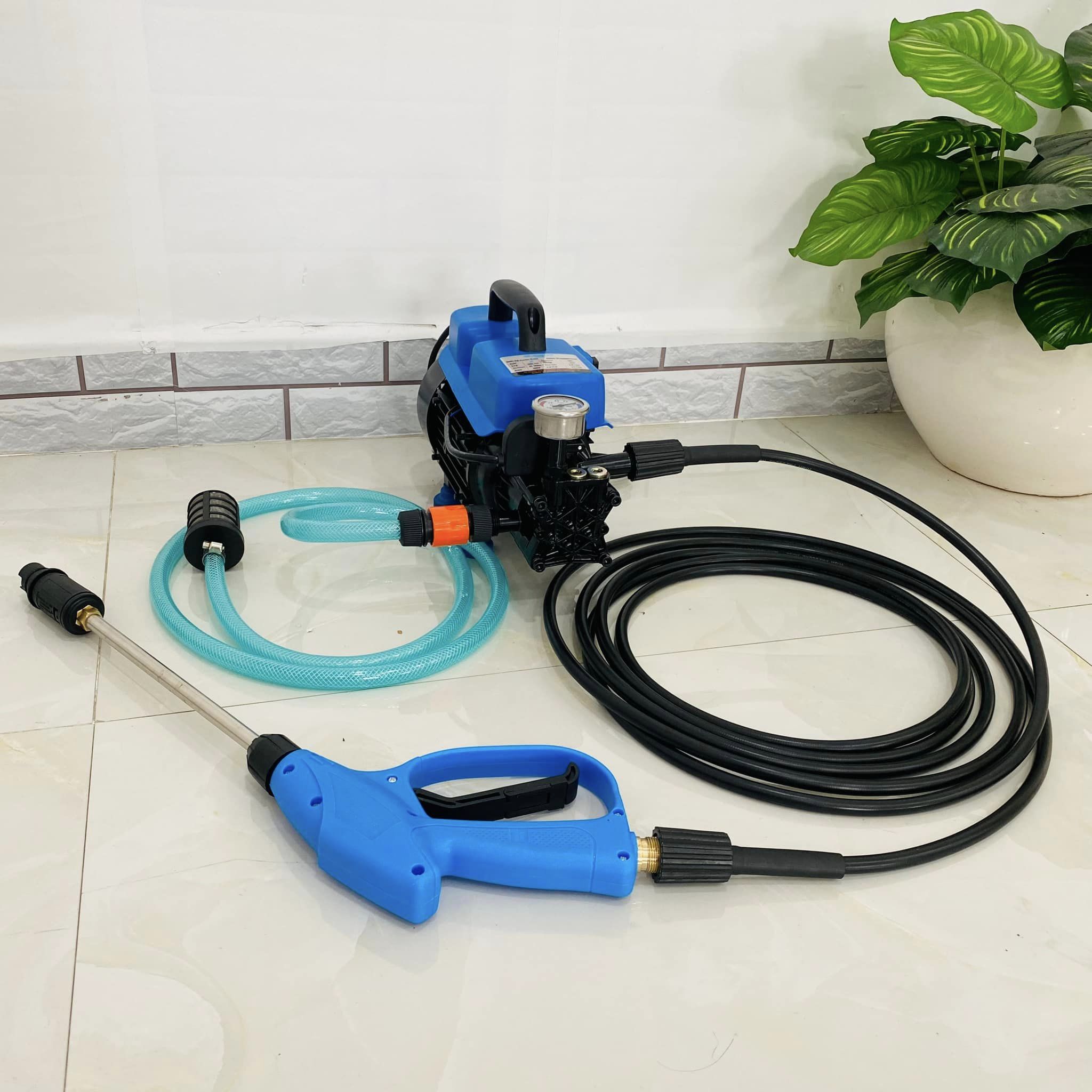 Máy rửa xe áp lực cao SUMIKA S8, công suất 1600W, 100% lõi đồng, chế độ Auto Stop