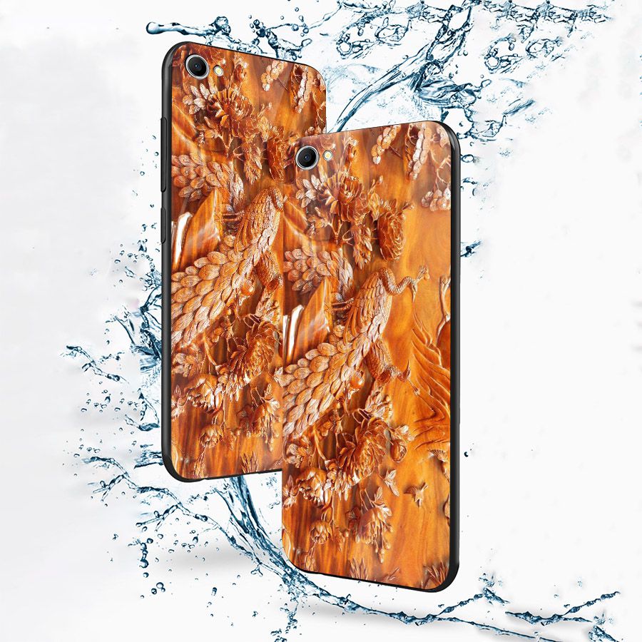 Ốp điện thoại kính cường lực cho máy Oppo F1S/A59 - hình Điêu Khắc MS DKHAC005
