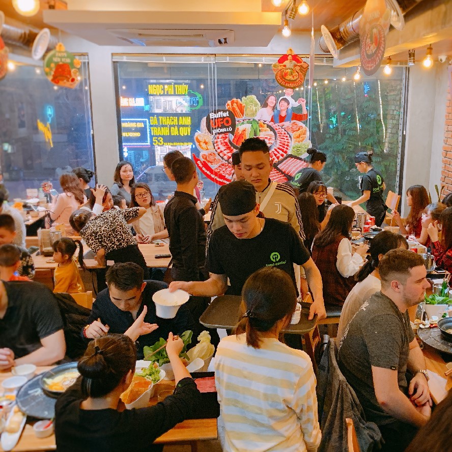 Food House - Buffet Lẩu Trên Đĩa Bay Khổng Lồ Tại Hệ Thống 10 Chi Nhánh