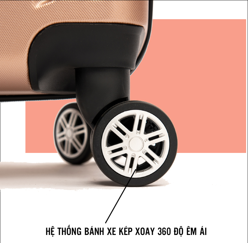 Vali du lịch TONAGO - Chống va đập, chống trầy xước