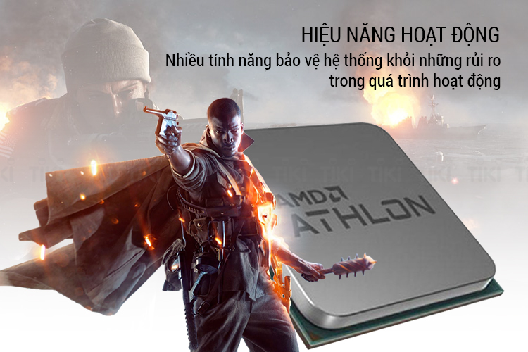 Bộ Vi Xử Lý CPU AMD ATHLON 200GE - Hàng chính hãng