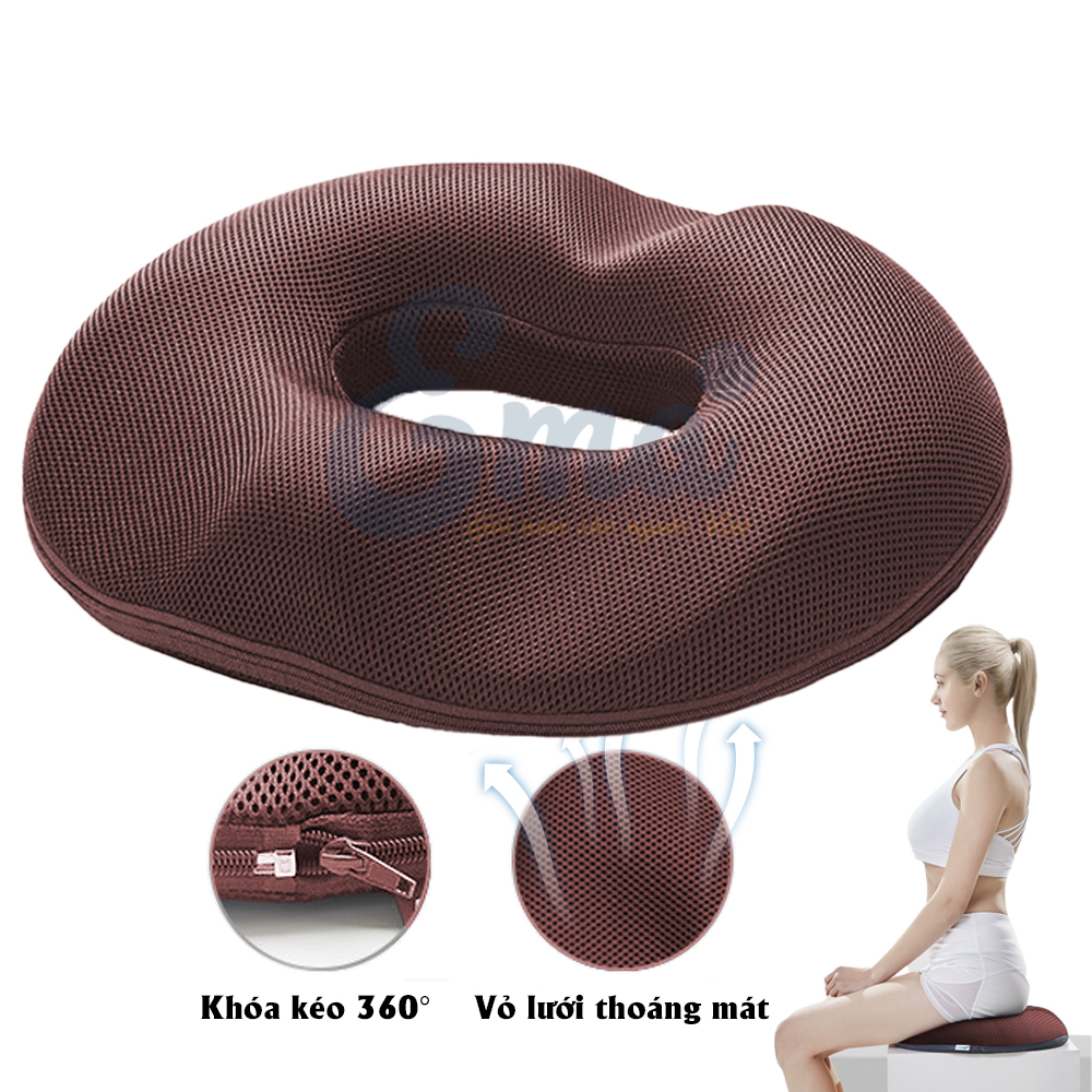 Đệm ngồi chống trĩ, đau xương cụt Ema cho dân văn phòng, lái xe, phụ nữ sau sinh