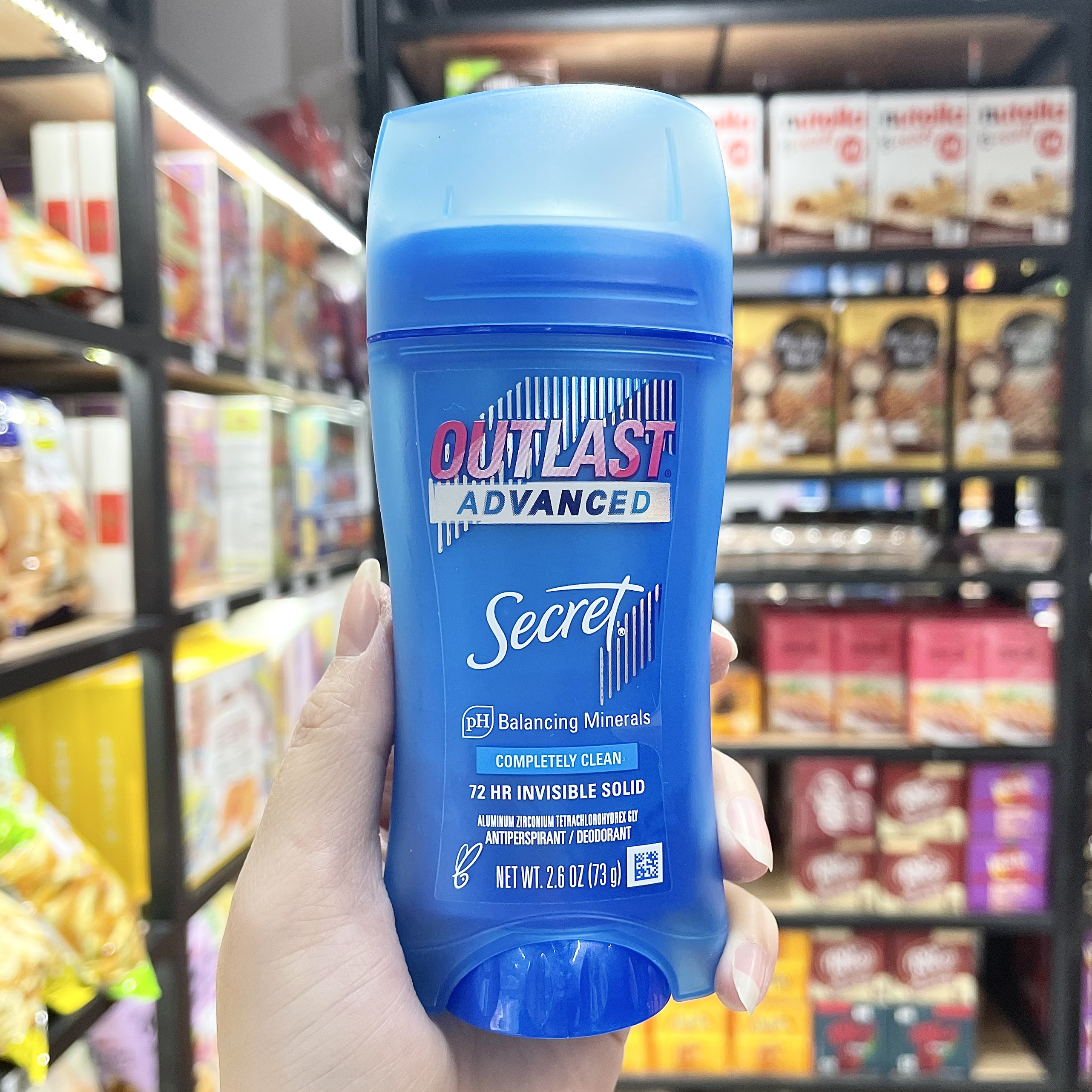 Lăn khử mùi nữ Secret Clear Gel Luxe Lavender 73g ngăn mồ hôi- Mỹ