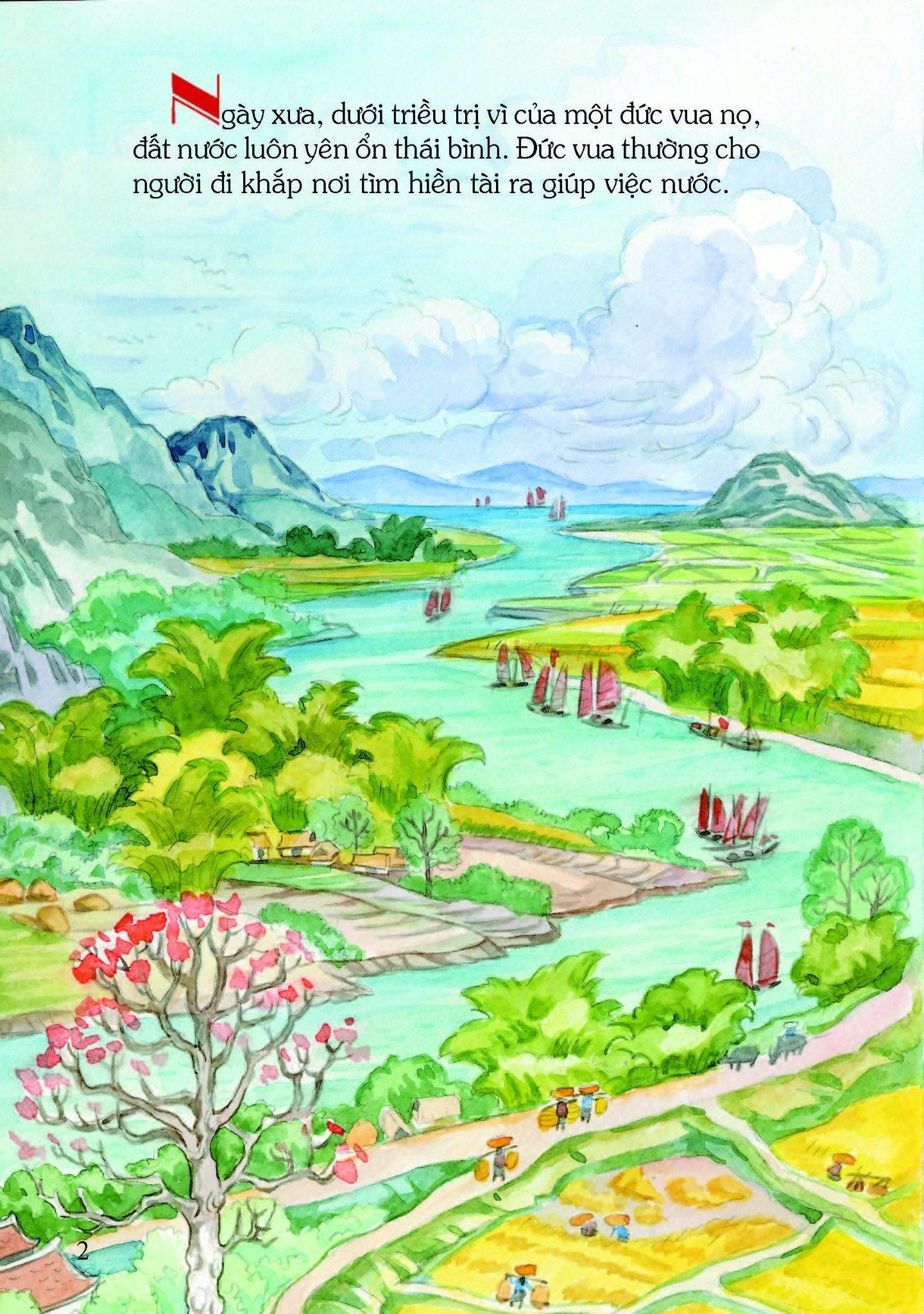 Tranh Truyện Dân Gian Việt Nam - Chú Bé Thông Minh